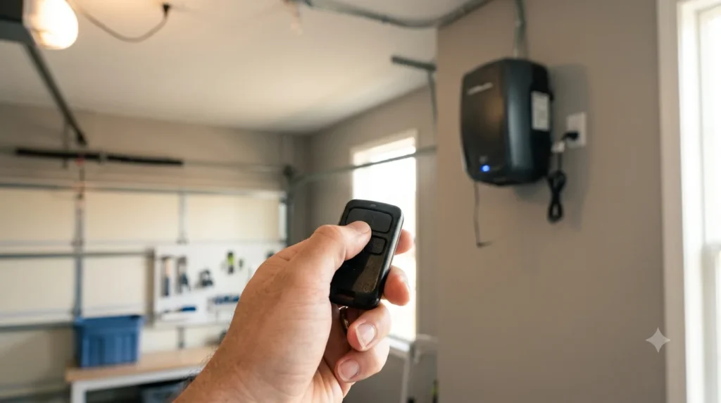 como copiar comando de garagem